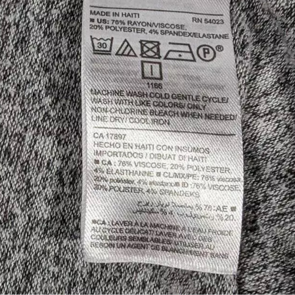 Plush-Knit Sleeveless Swing Dres gray SMALL OLD NAY - Picture 6 of 10